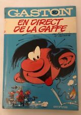 BD GASTON LA GAFFE R4 EN DIRECT DE LA GAFFE 1974 COMPLET