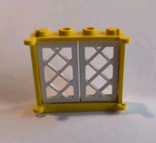 Fenetre Pirates LEGO Yellow window ref 3853+2529 White Set 6285/6274/6267/10040