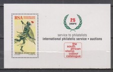 Timbres d' Afrique du Sud - Feuillet de timbres neufs **