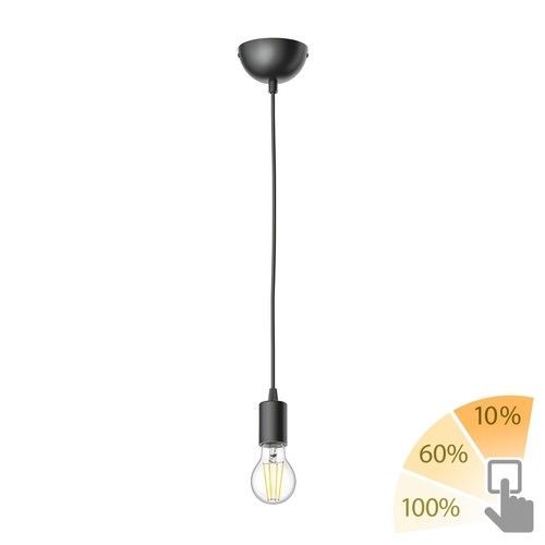 Suspension dori noir mat incl - dori,