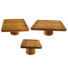 Présentoir à gâteaux carré