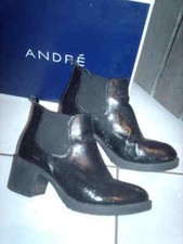 Bottines ANDRE cuir vernis