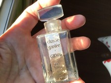 RARE ancien flacon à parfum  Carven Chasse gardée paris france 1950 étiquette 