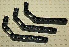 Lego Technic Black Liftarm 1x11.5 Double Bent Thick ref 32009 set 7664 8279 8448