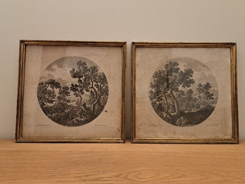 Paire gravures drevet - de,