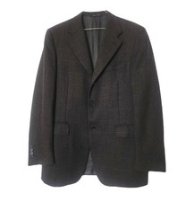 Très Belle VESTE Italienne CANALI. Noire . PURE LAINE VIERGE. T:50 ( voir mes)