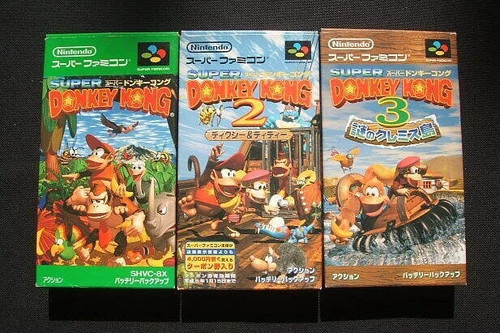 Nintendo super famicom donkey - super,