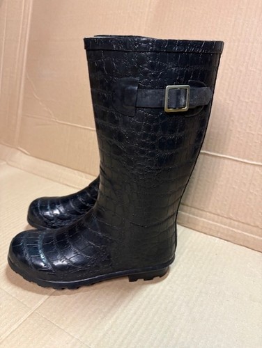 Botte pluie noire style - botte,