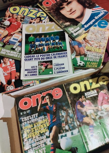 Lot magazines foot vintage - de,