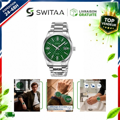 Montre homme civo quartz - montre,