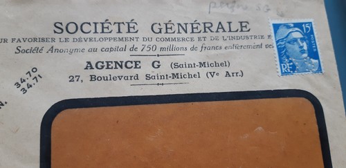 Timbre gandon perfore sg - timbre,