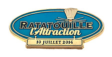 Disneyland Paris -Pin's CM ouverture 10 juillet 2014 "Ratatouille l'attraction"