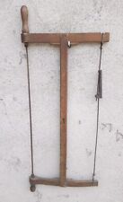 Ancienne scie à cadre