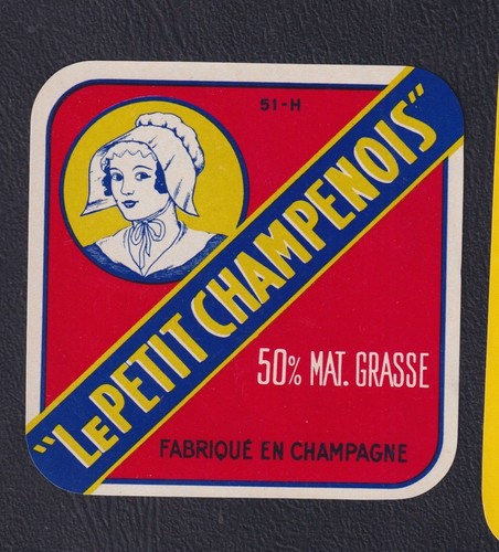 Ancienne petite étiquette