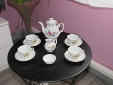 ANCIENNE DINETTE en FAIENCE dans sa boite jouet