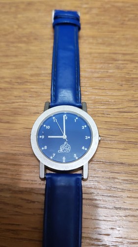 Montre bibendum michelin bleue - montre,