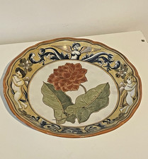 Rare plat  KG Lunéville style