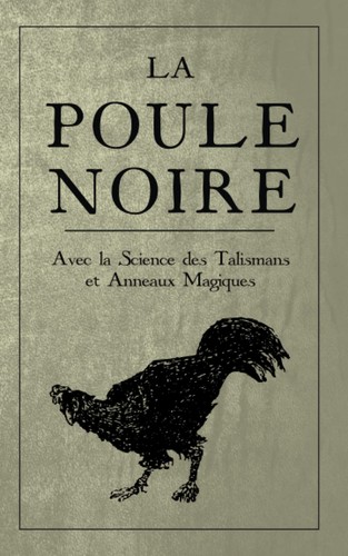 Poule noire avec la - noire:,