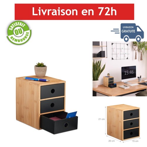 Organisateur bureau relaxdays - bureau,
