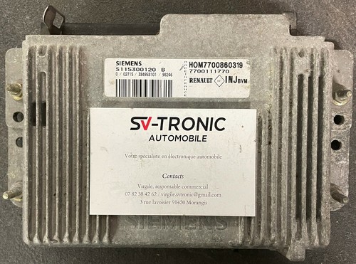 Calculateur moteur renault - calculateur,