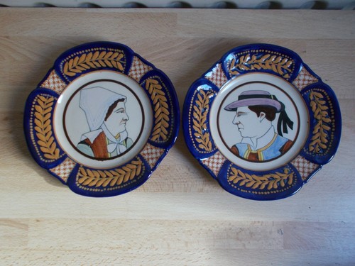 Petites assiettes quimper - petites, hb