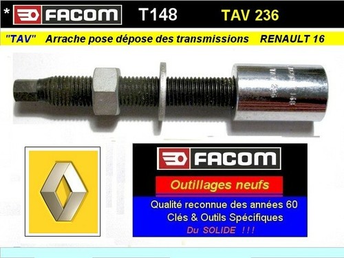 Outil facom t148 dépose - outil, des