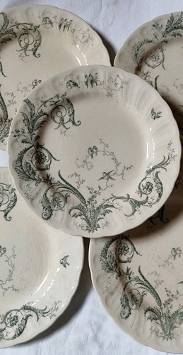 Gien rinceaux assiettes - gien,