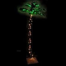 Palmier à LED 96 LED Blanc