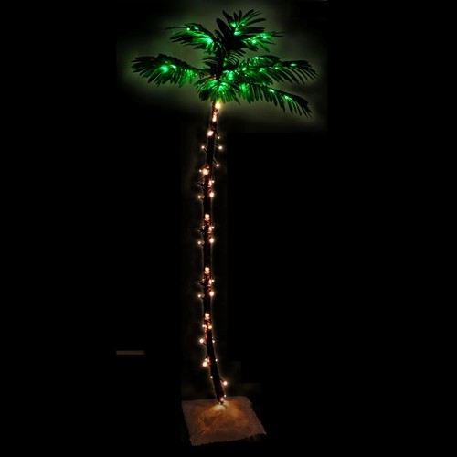 Palmier led blanc - led, 96