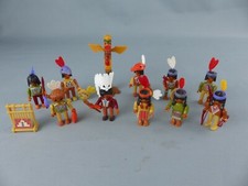 Jouets KINDER série INDIANER VOM SCHLANGENFLUSS INDIENS 1992 complet Lot 9