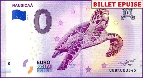 Nausicaa billet null - billet, €