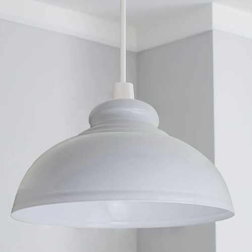 Abat jour blanc tallique - abat-jour,