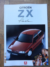 catalogue CITROEN ZX FLASH JANVIER 1995