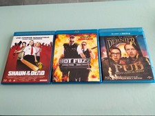 Shaun Of The Dead, Le Dernier Pub Avant La Fin Du Monde, Hot Fuzz - Blu-ray