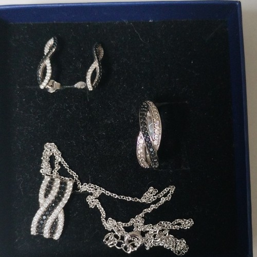Parure argent sterling 925 - , cz