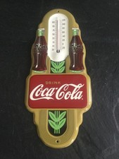 THERMOMETRE PUBLICITAIRE TOLE COCA COLA