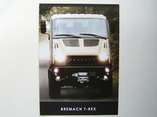 Catalogue, brochure, camion, truck, Bremach T-REX 4x4, MAM