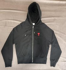 Sweat à capuche à zip noir