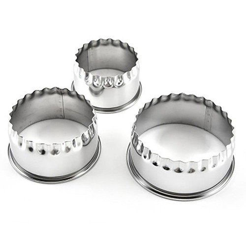 3pcs set acier inoxydable - set,
