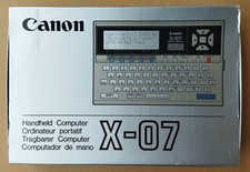 -- CANON X-07. ORDINATEUR