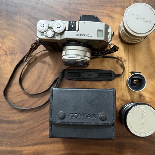 Contax 3 objectifs carl - contax,