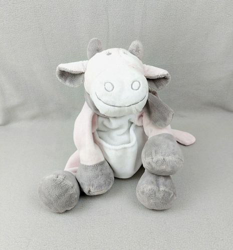Peluche doudou vache