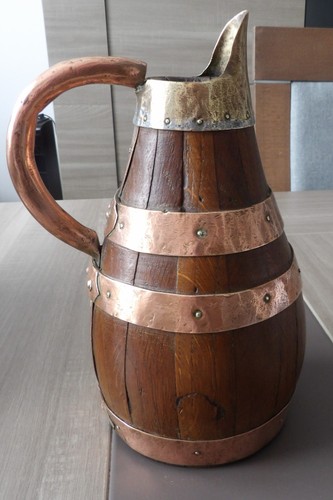 Ancien pichet cidre en - ancien, cidre,