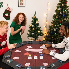51” 8-Player Octagon Poker