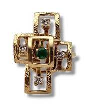 Beautiful 14K Yellow Gold Diamond Women's Ring - 0.16ct. tw. Diamond (Natural)