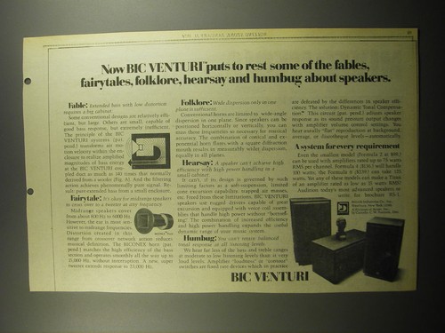 1974 bic venturi - venturi,