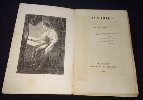 Rapsodies par petrus borel - petrus,