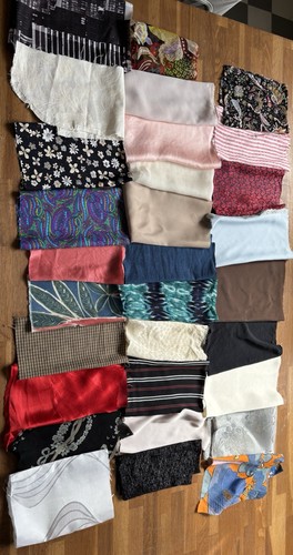 Lot petits coupons tissus - lot, 30