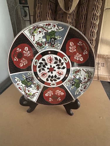Assiette imari porcelaine - assiette,