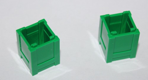 Lego green container - 2, box